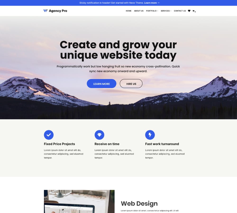Web Agency Pro  Featured Image