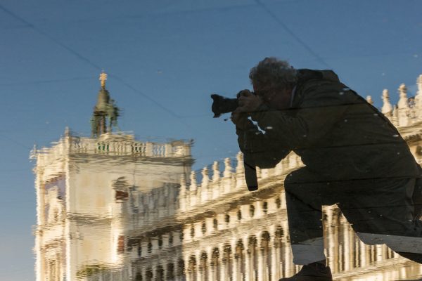 Reflexionen bei Aqua Alta