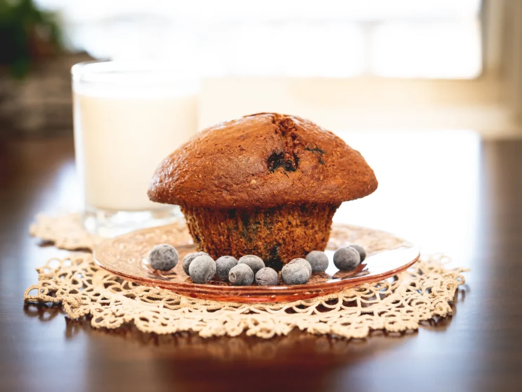 Just Like Moms Bakery Blueberry Bran Muffin 1